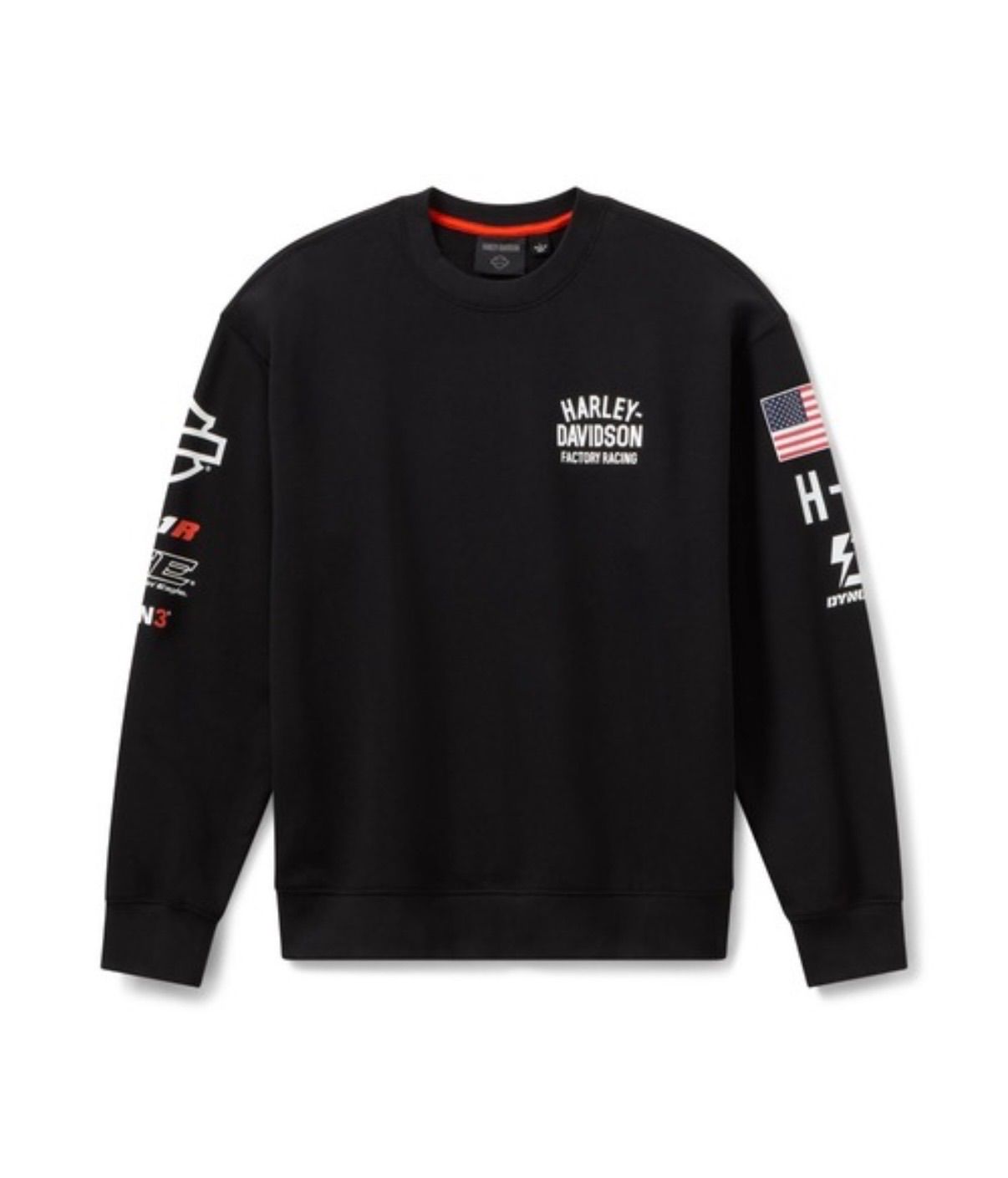 ハーレーダビッドソン ファクトリー レーシング ジョニー クルーネック