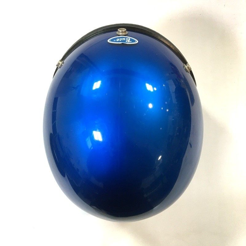  BUCO ブコ ASE Allsport ビンテージ ジェットヘルメット 除菌消臭済 Sサイズ ブルー オートバイ ツーリング ライディング バイカー バイク用品 TA4161 ミニトレイ 置物 インテリア小物