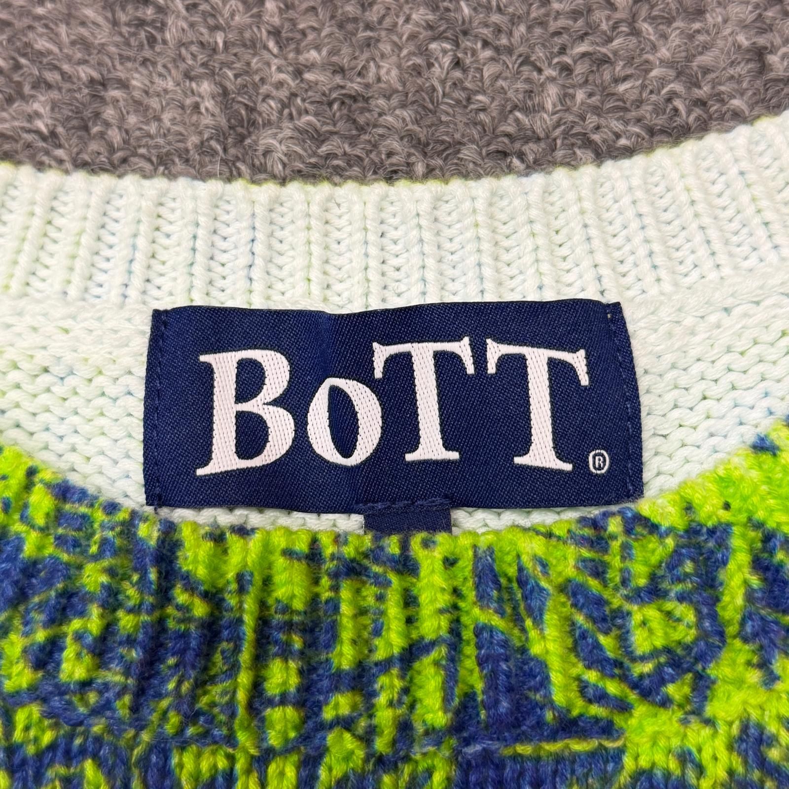 未使用 BoTT 25SS Bamboo Camo Printed Sweater バンブーカモプリント 