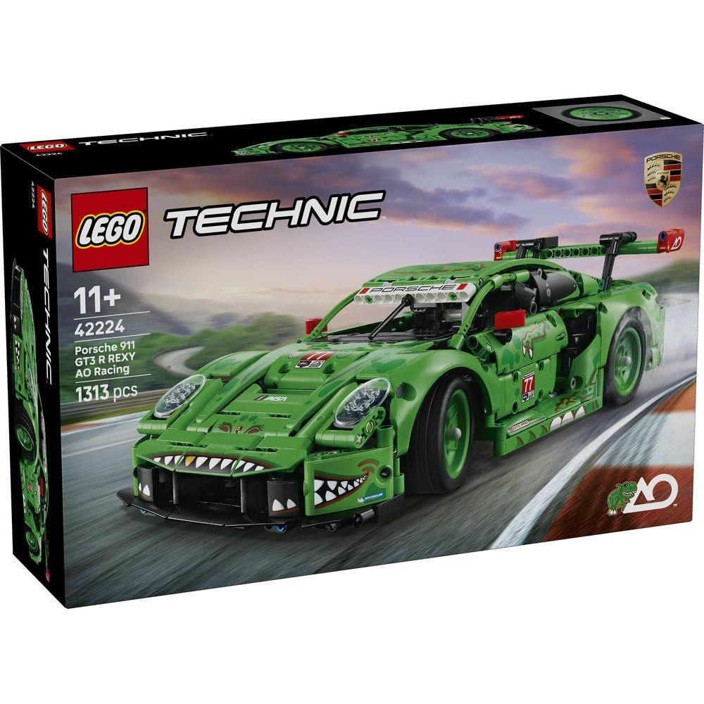 レゴ LEGO テクニック Porsche 911 GT 3 R REXY AO Racing Car おもちゃ 玩具 プレゼント ブロック 男の子 女の子 子供 11歳 12歳 13歳 小学生 乗り物 車 ミニカー インテリア オシャレ 422