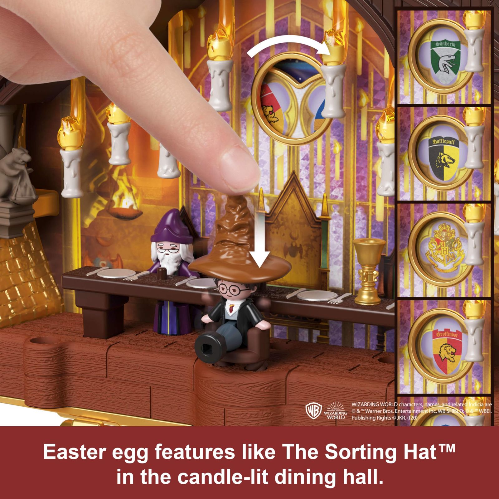  ポリーポケットコレクタープレイセット ハリーポッターコンパクト 人形 とアクセサリー 付き 着せ替え服 アウトフィット ぬいぐるみ