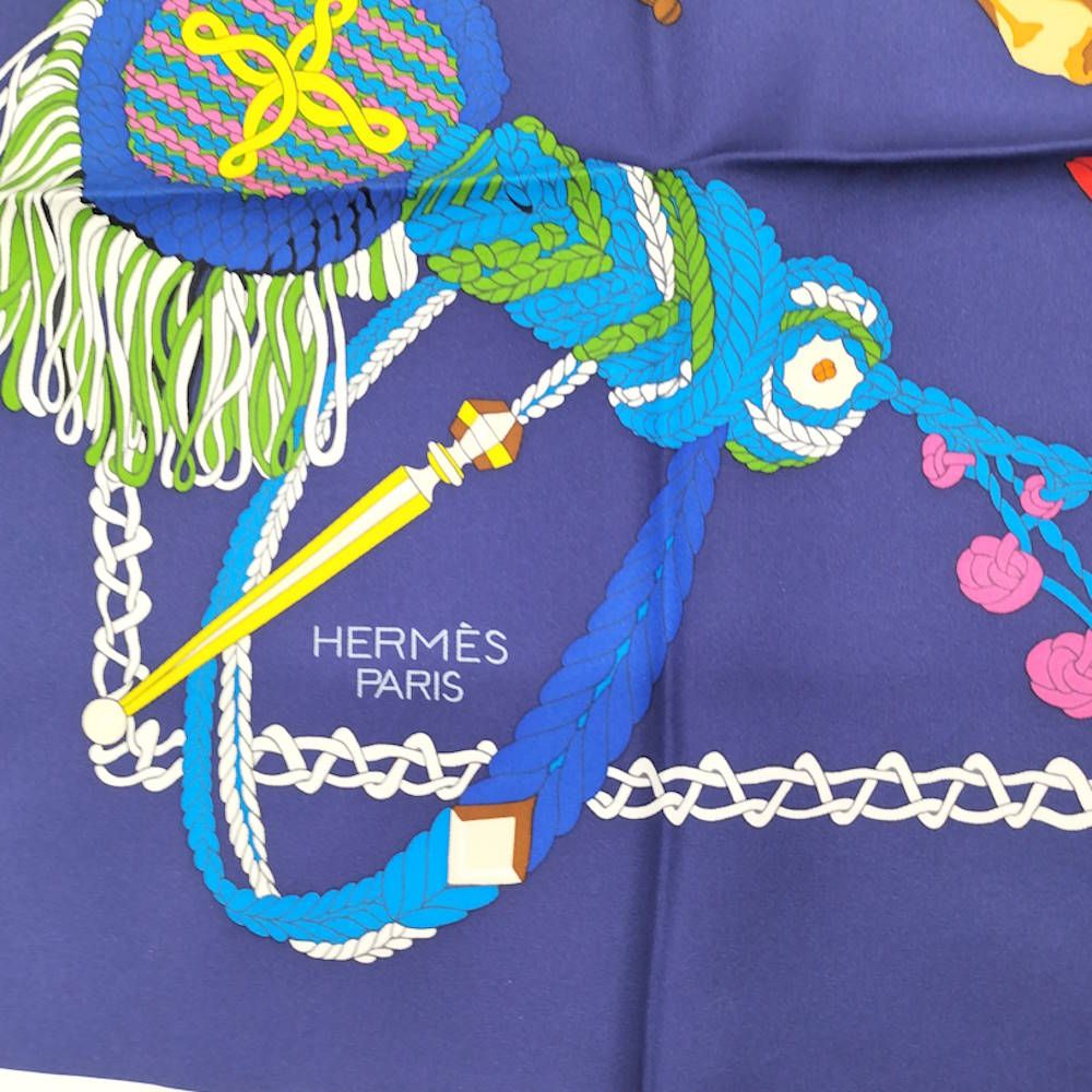 HERMES スカーフ カレ90 ティンパニ奏者 - メルカリ