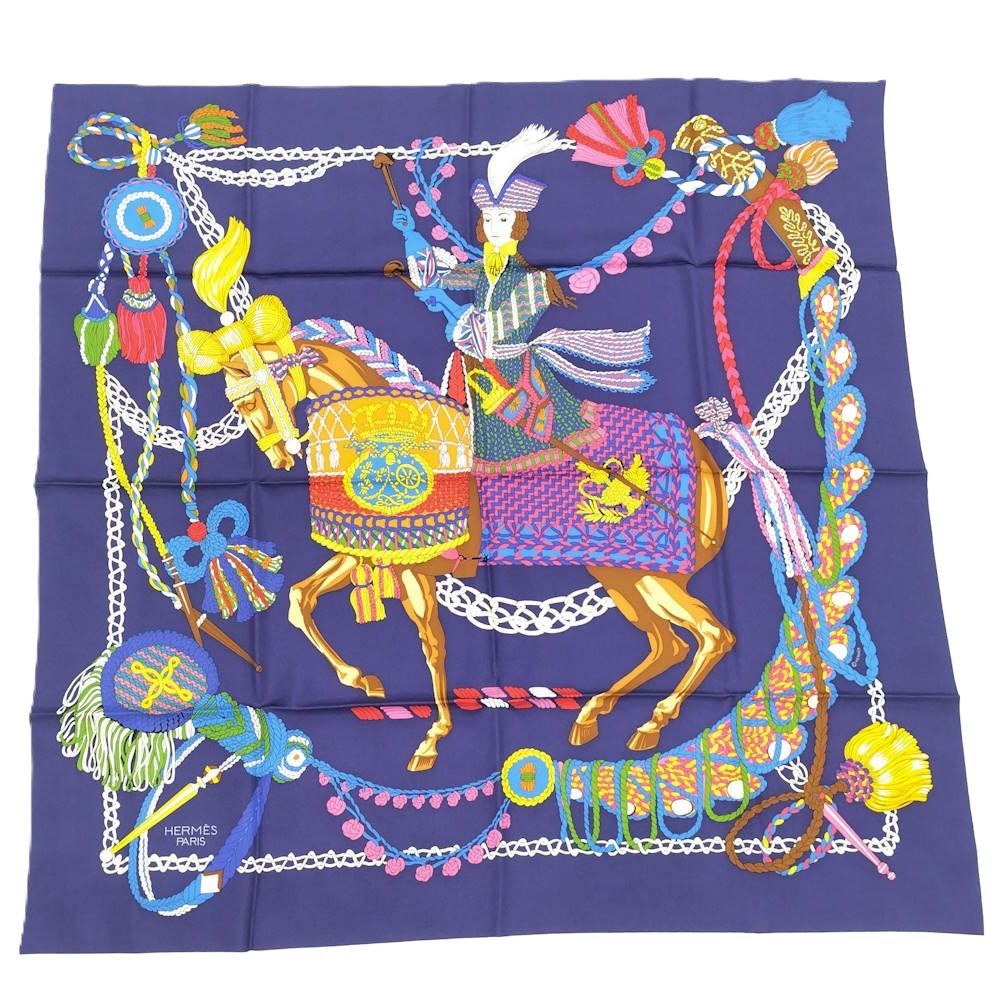 HERMES スカーフ カレ90 ティンパニ奏者 - メルカリ