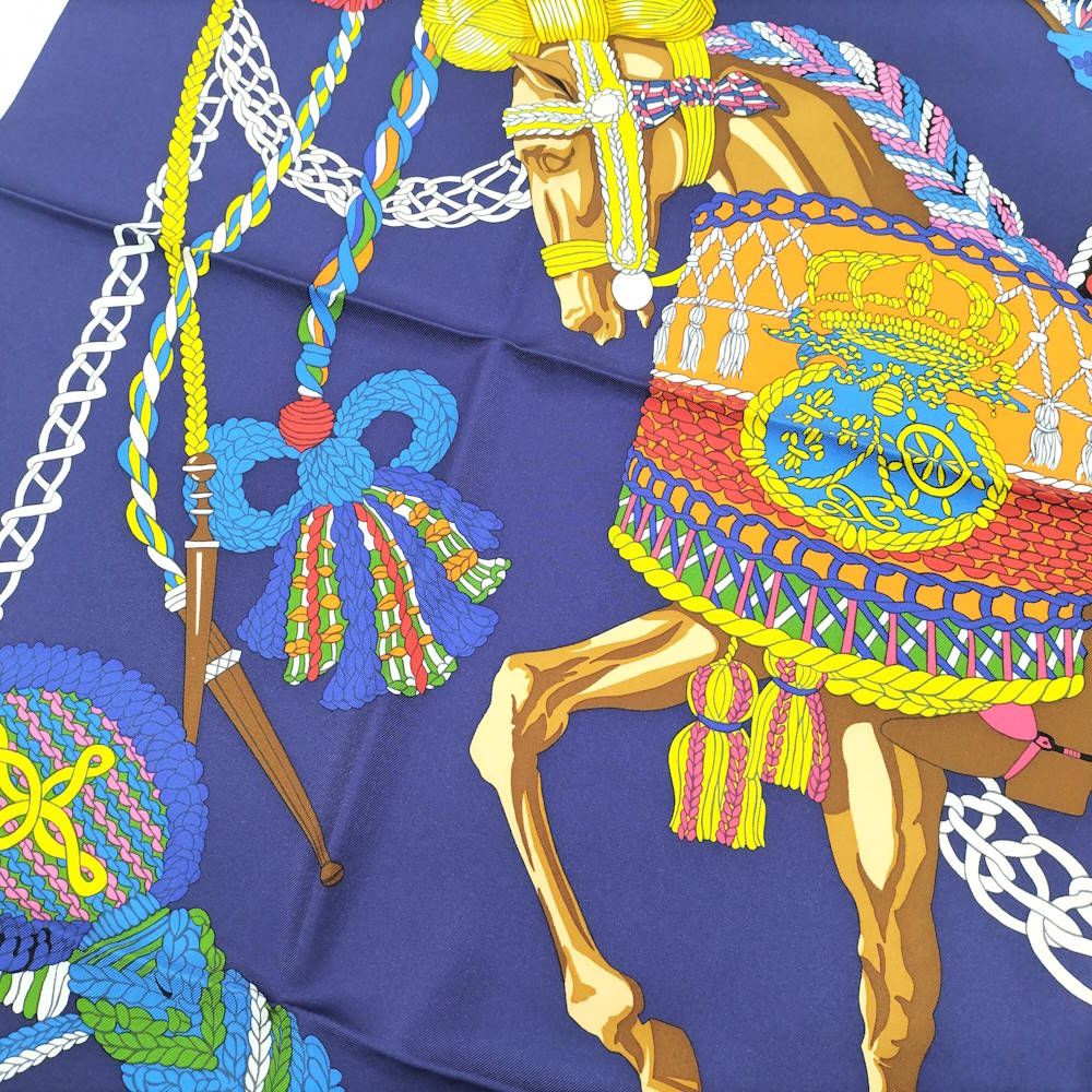 HERMES スカーフ カレ90 ティンパニ奏者 - メルカリ