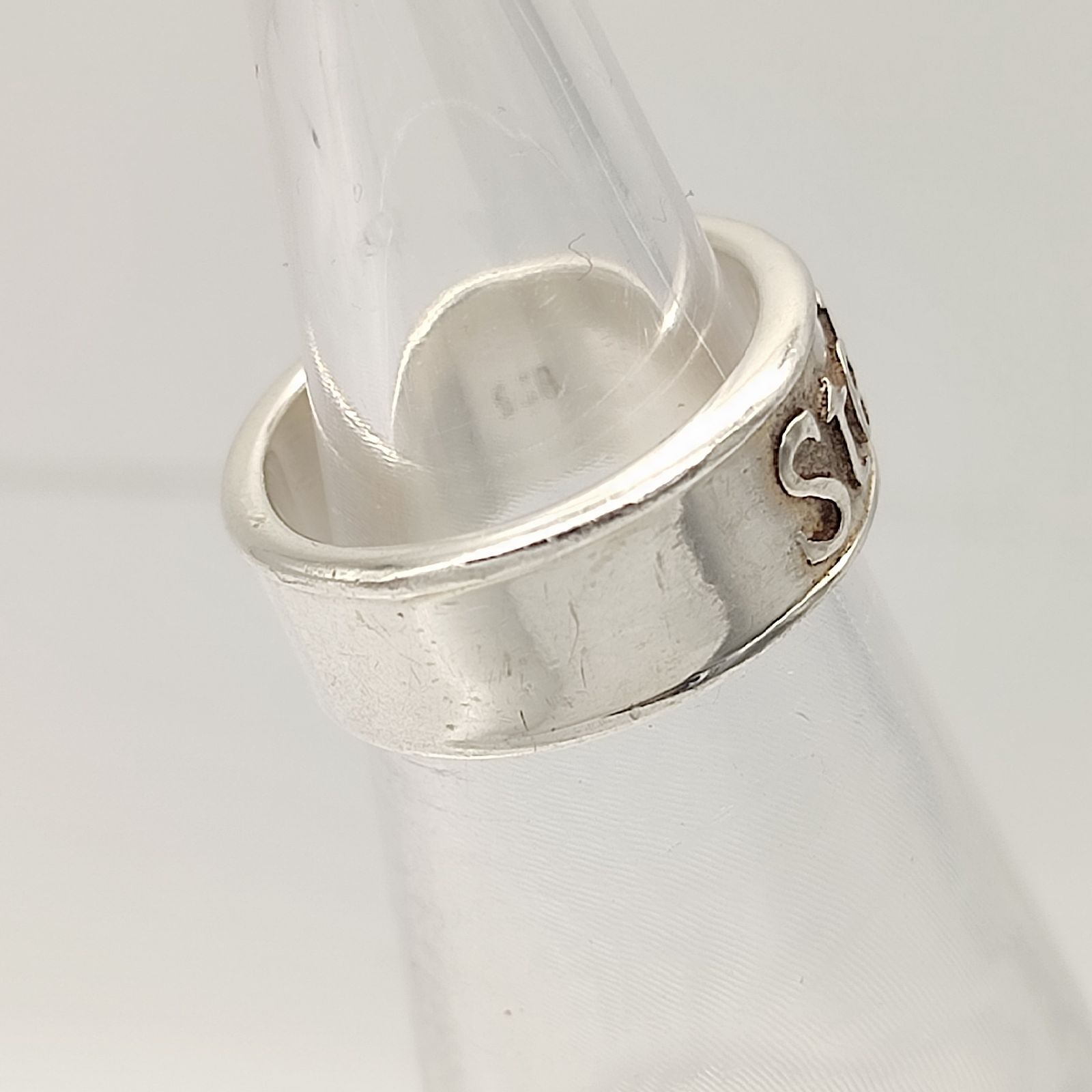 美品】Stella&Sole 星と太陽 デザインリング SILVER シルバー925 6号