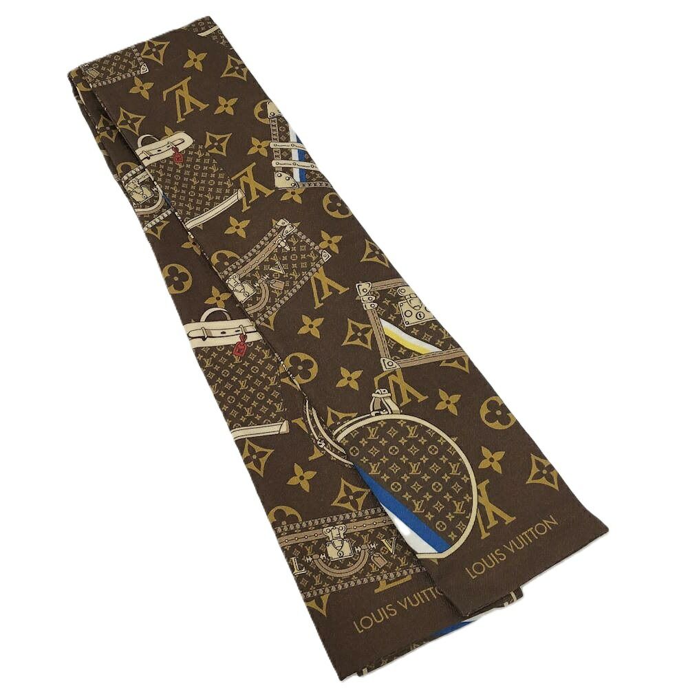 LOUIS VUITTON バンドーモノグラム スカーフ トランク柄 M72395 - メルカリ