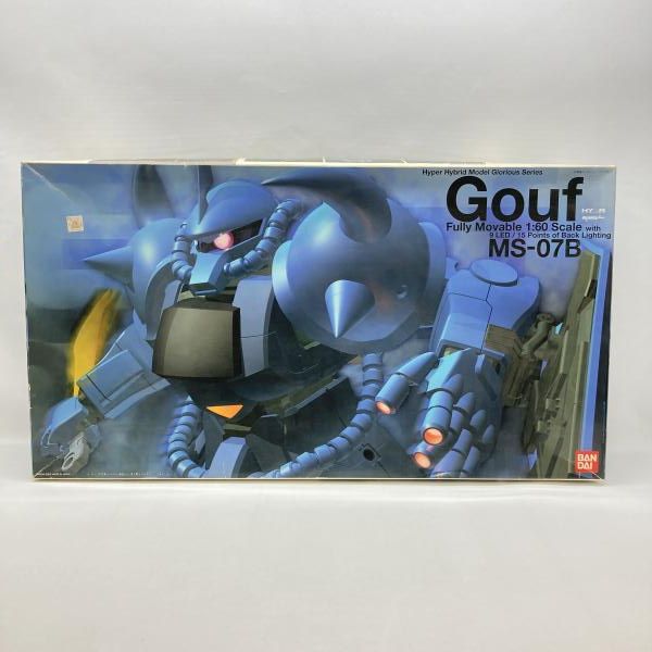 中古】ｶﾞﾝﾀﾞﾑ）バンダイ 1/60 HY2M MS-07B グフ 0114151 開封品 機動