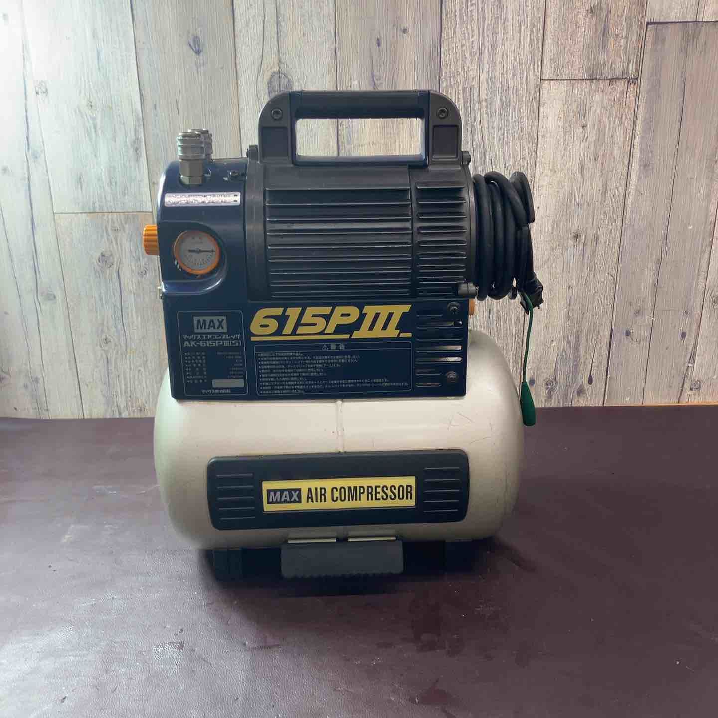 品 マックス MAX 常圧エアコンプレッサ AK-615 P 3 5