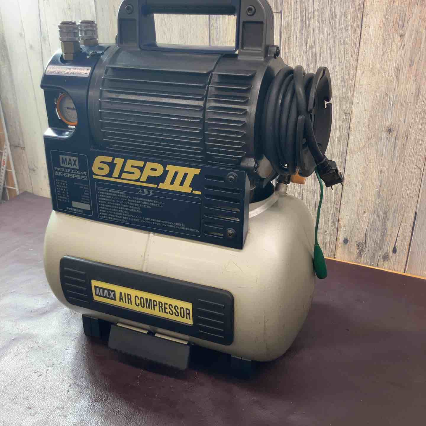品 マックス MAX 常圧エアコンプレッサ AK-615 P 3 5