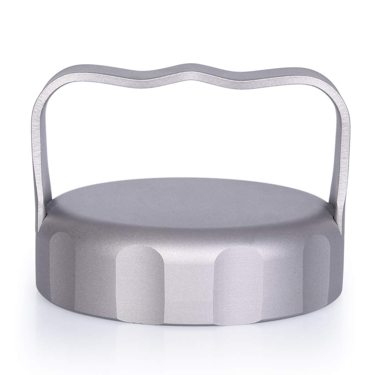  Boundless Voyage 1050 ml 純チタンボトル 広口 大容量 直飲み アウトドア登山 スポーツウォーターボトル 漏れ防止 軽量 錆びない ストラップポーチ付き 取っ手付き Ti 1506 B ウォータージャグ 水筒 ジャグ タンク