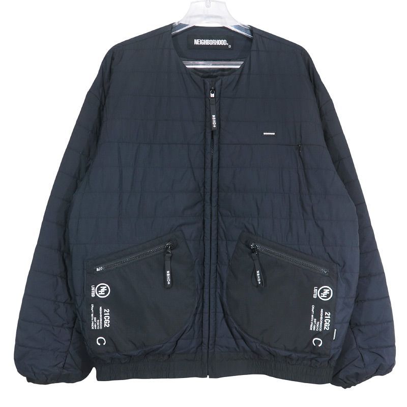NEIGHBORHOOD ネイバーフッド 21AW BLACK S NEIGHBORHOOD ネイバーフッド 21AW PUFF/N-JKT 212TSNH-JKM14 パフ