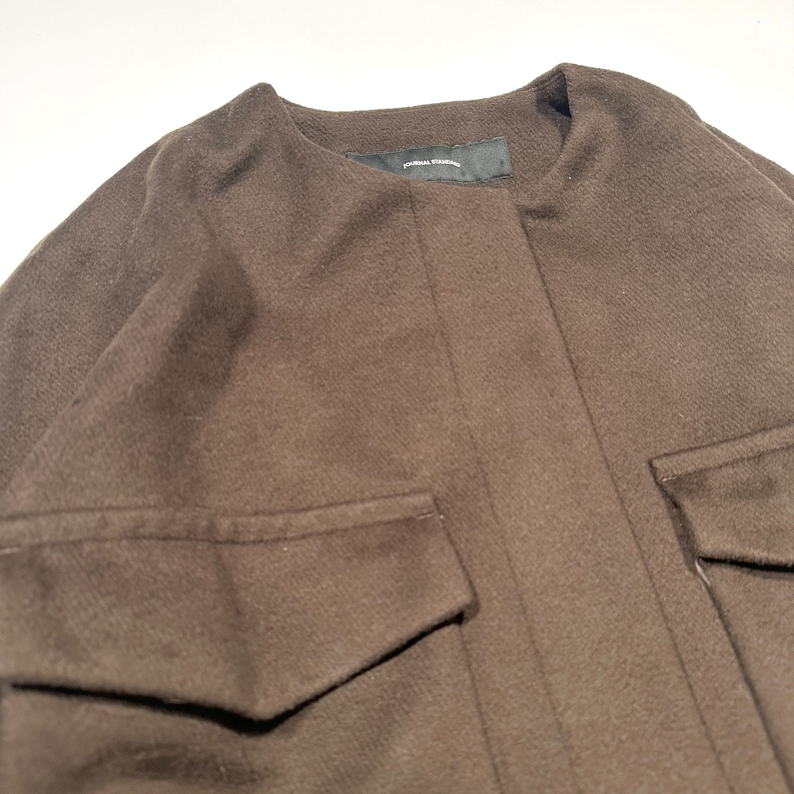 美品】JOURNAL STANDARD ジャーナルスタンダード wool ウールジップ 