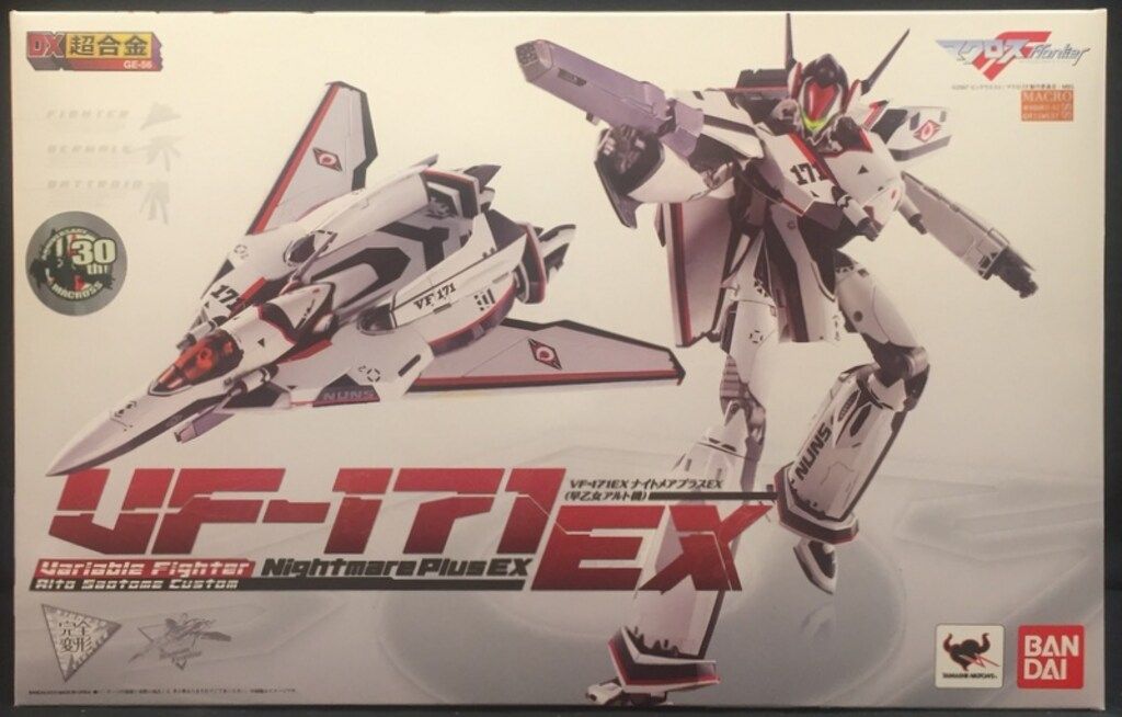 バンダイ DX超合金 VF 171 EX ナイトメアプラスEX 早乙女アルト機 GE 56