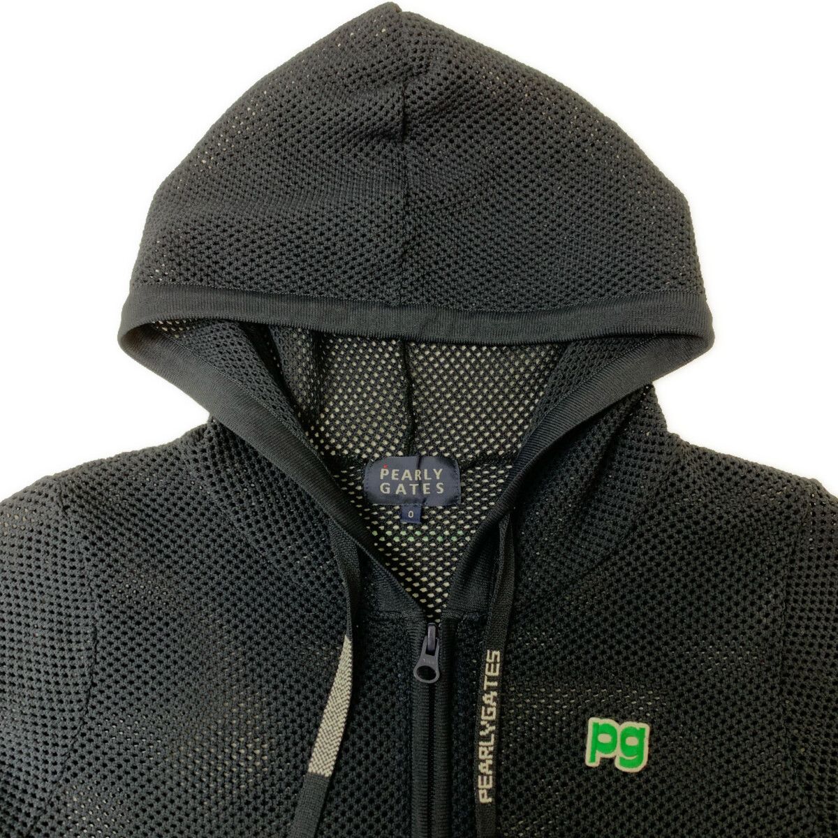中古 レディース パーリーゲイツ PEARLY GATES パーカー 0(S) 紺