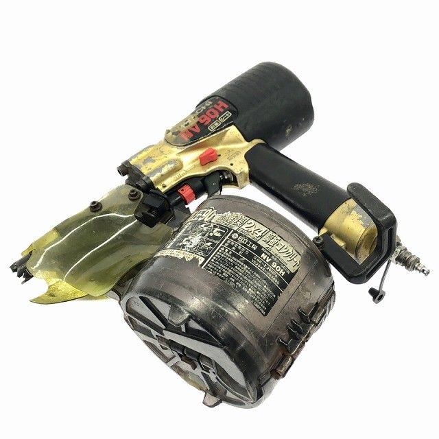 品 HITACHI 日立工機 90 mm 高圧 ロール釘打機 NV H ロール釘打ち機 エア釘打機 エア釘打ち機 コイルネイラ122288
