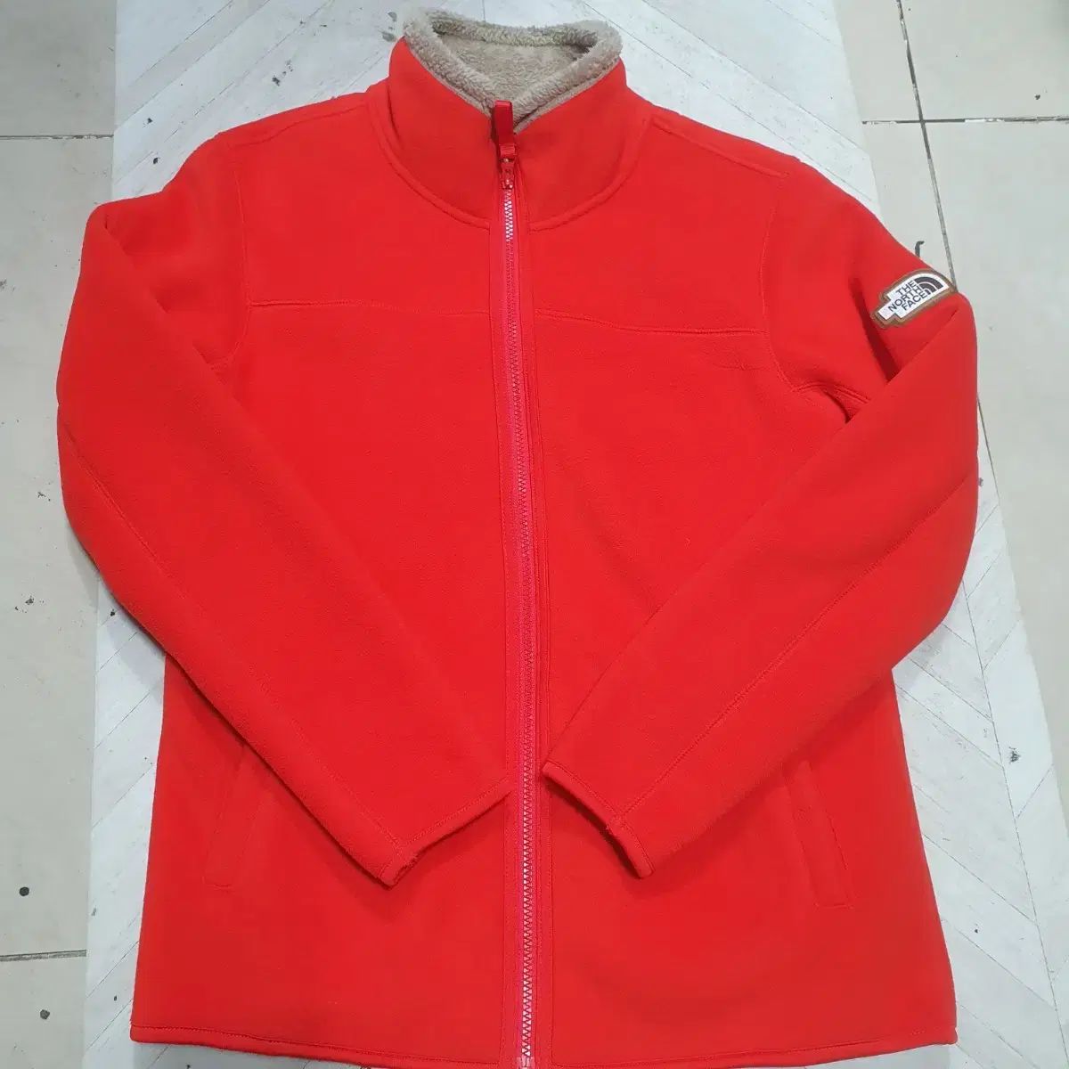 ザノースフェイス レッド フリース 100