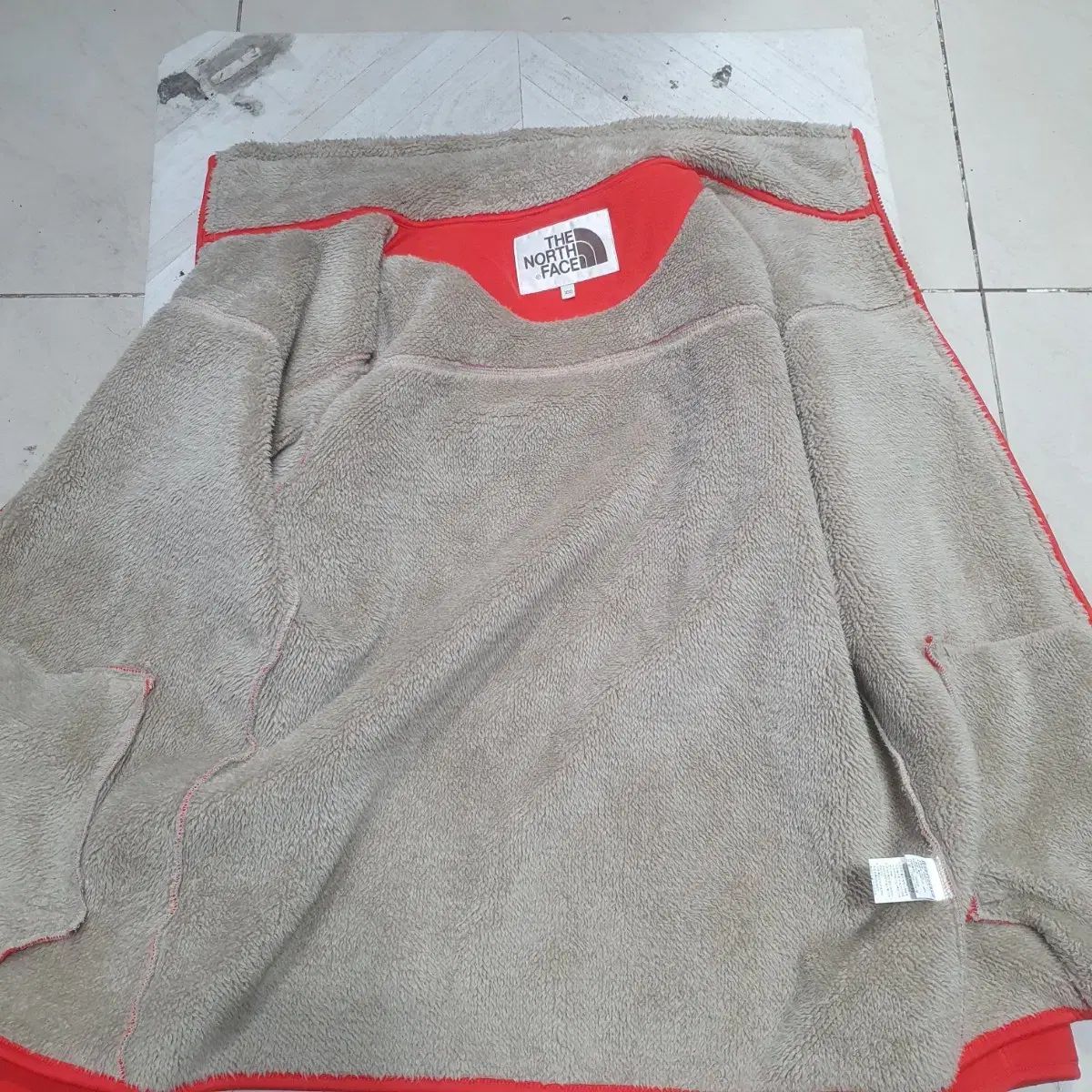 ザノースフェイス レッド フリース 100 その他 アウター
