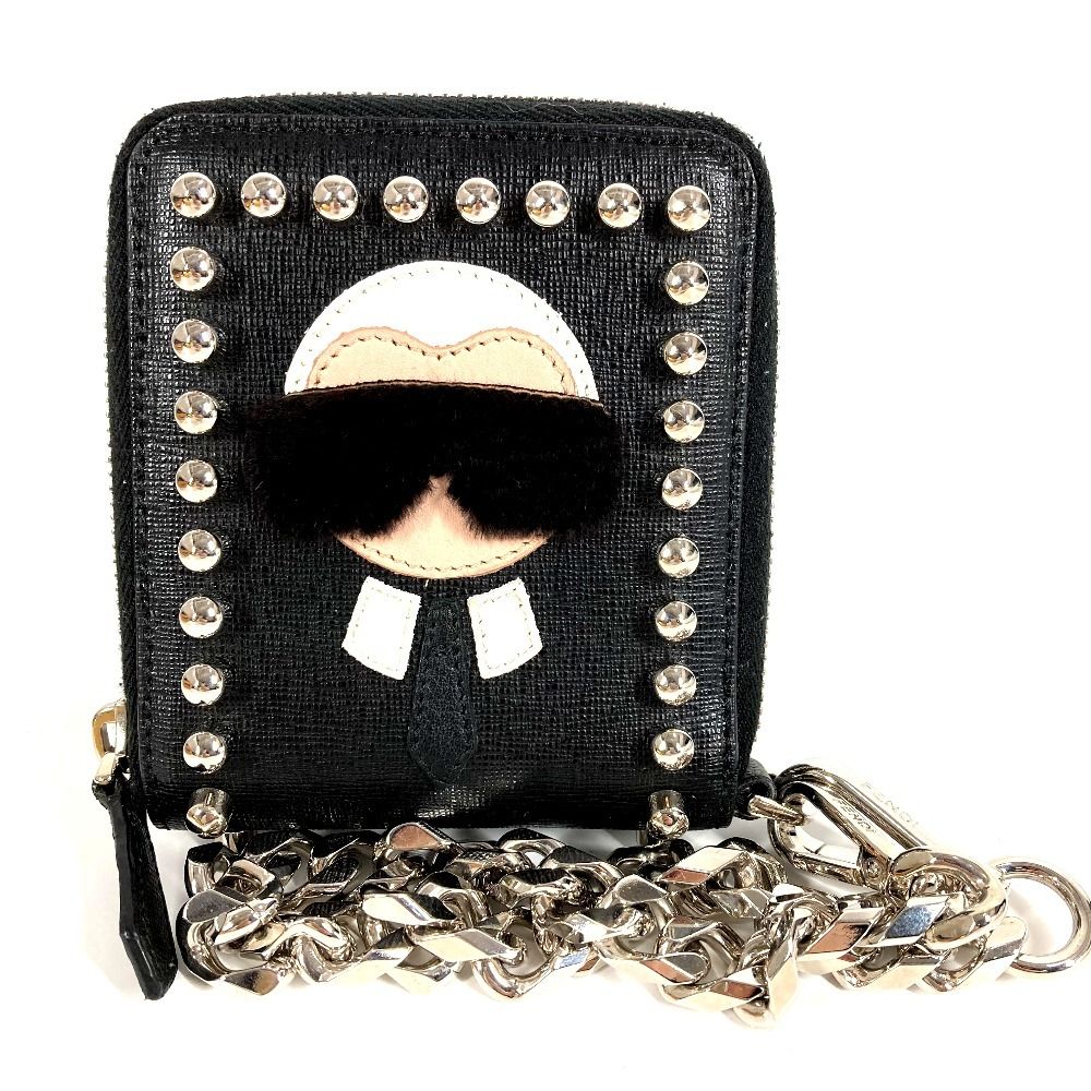 フェンディ FENDI カールラガーフェルド ラガーフェルド 財布の通販 二