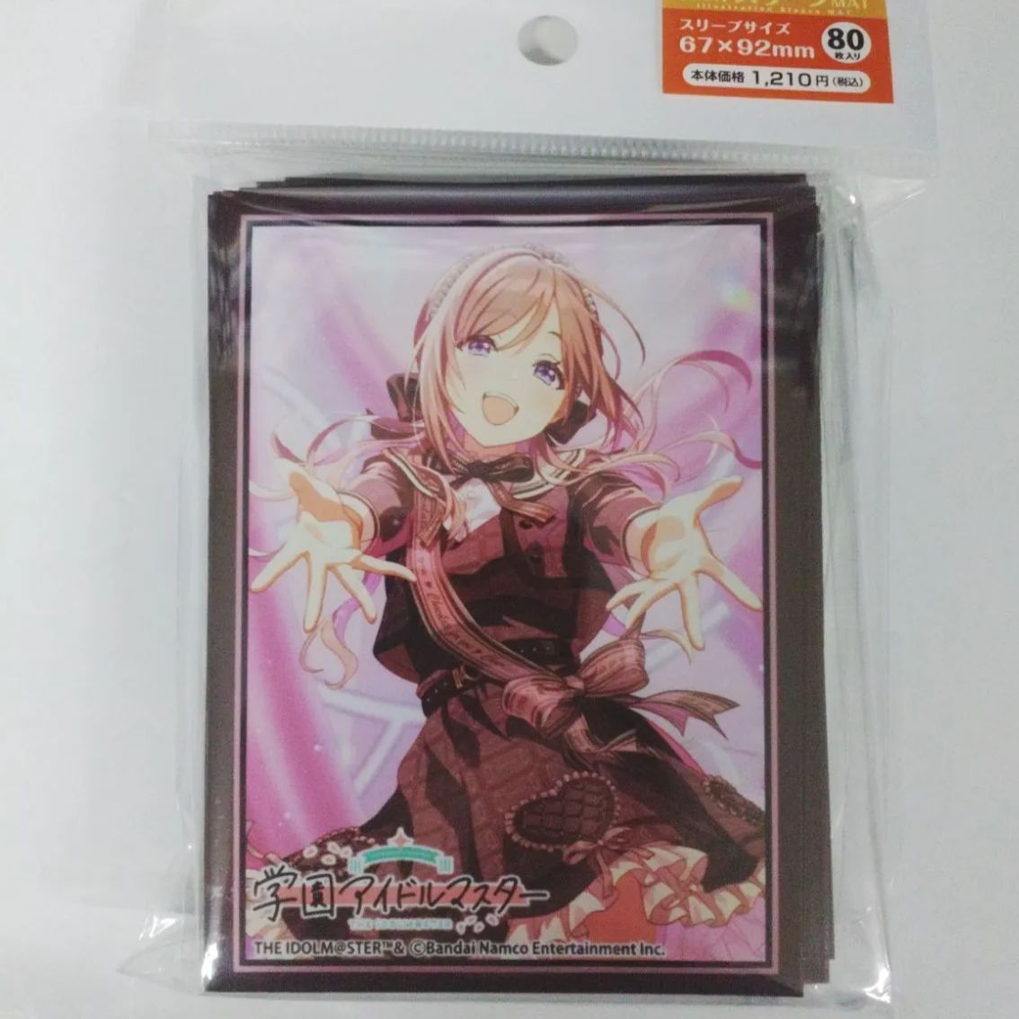 姫崎莉波　スリーブ ハッピーミルフィーユ 　学マス 学園アイドルマスター イラストスリーブ ハッピーミルフィーユ 姫崎莉