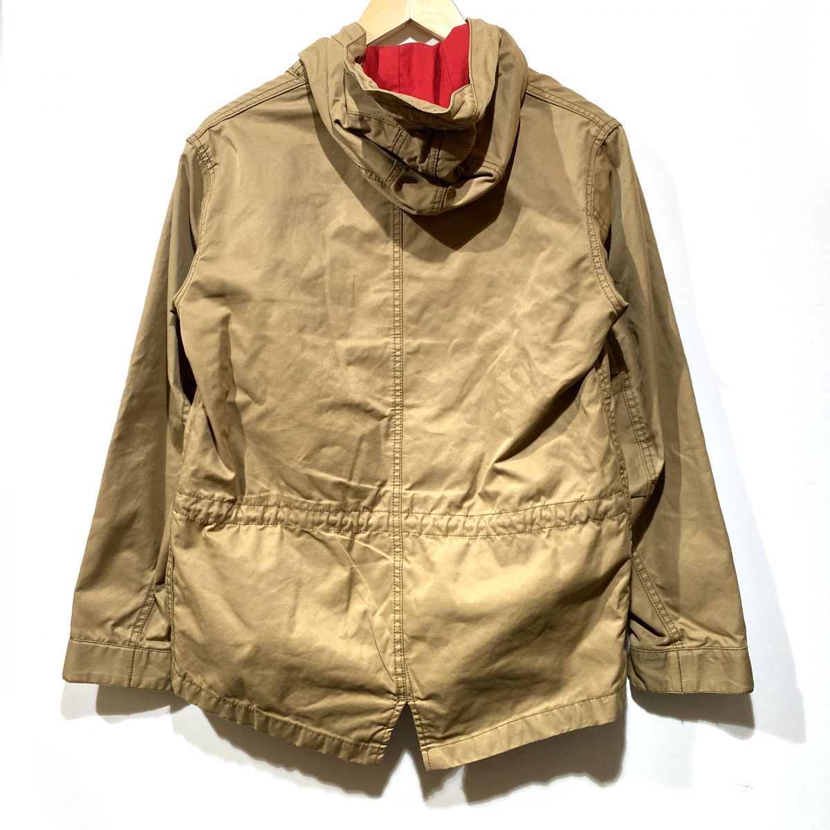 Jackman ジャックマン フード付き ジャケット アウター ベージュ