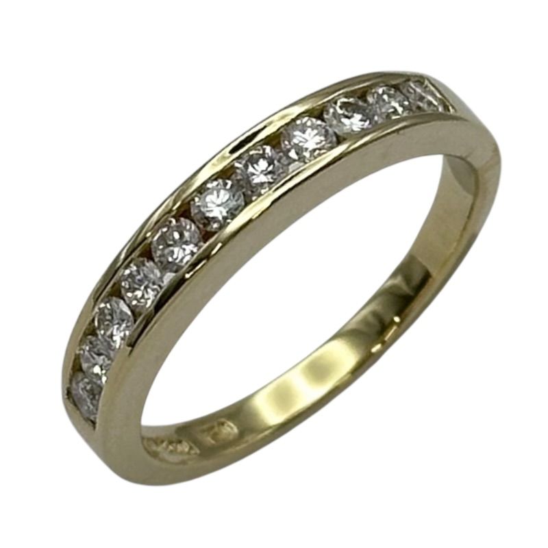 ティファニー TIFFANY＆CO チャネルセッティングハーフエタニティ