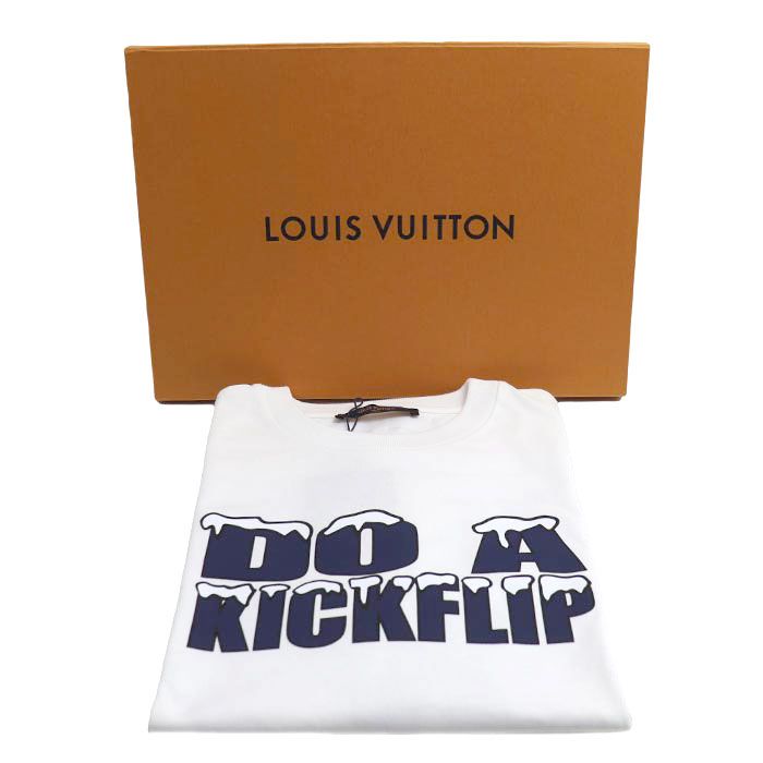 LOUIS VUITTON ルイ・ヴィトン DO A KICKFLIP 半袖Tシャツ ホワイト