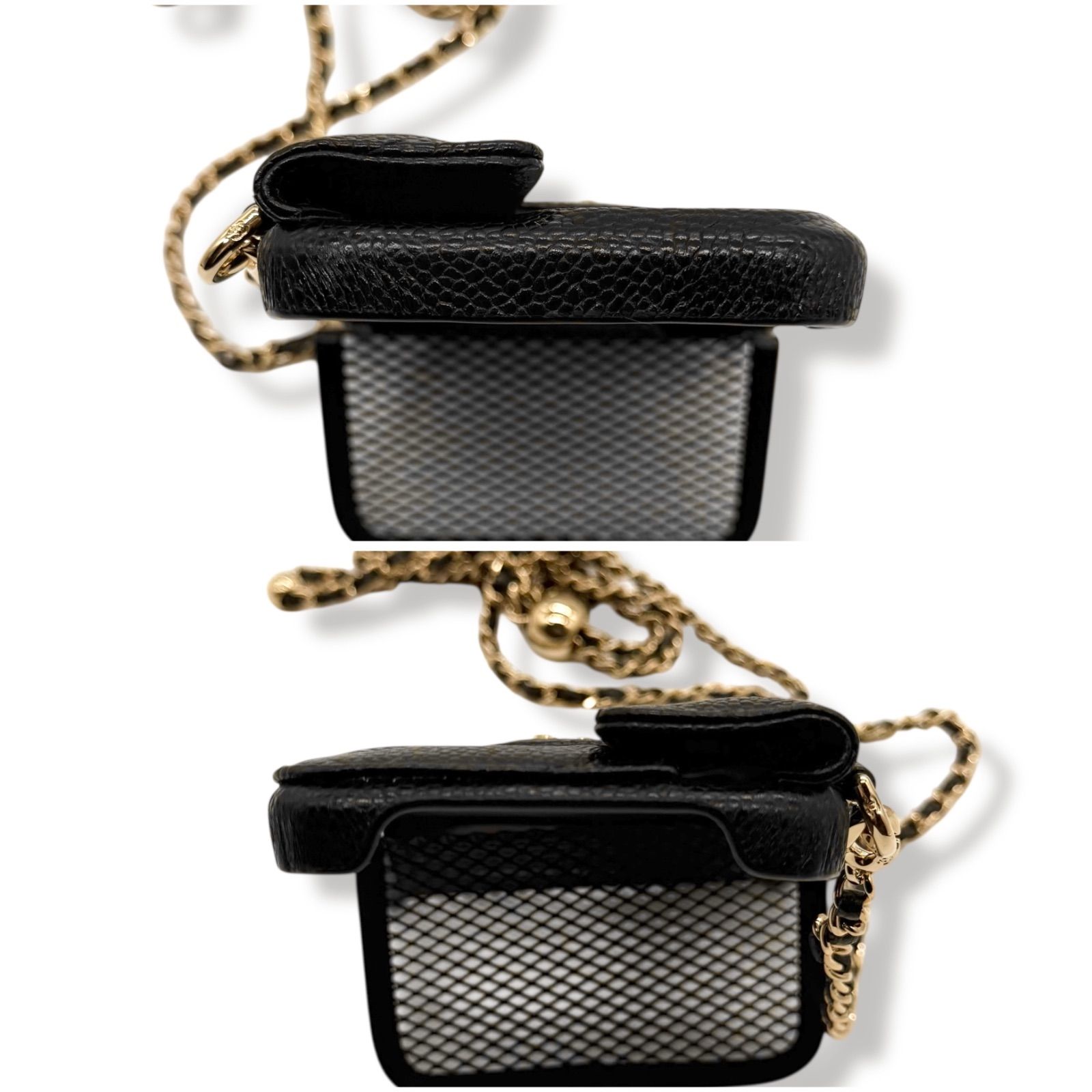 CHANEL シャネル iPhone 15Pro Max ケース スマホショルダー キャビア