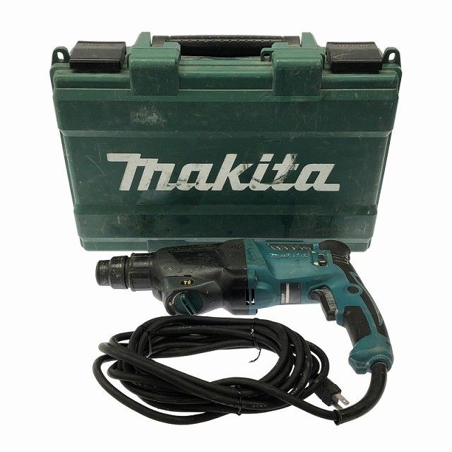  品 makita マキタ 100 V 26 mm ハンマドリル HR 2601 F 本体 ケース SDSプラス コード式 ハンマードリル 穴あけ 穿孔122338 電動ハンマードリル ドリル ドライバー レンチ