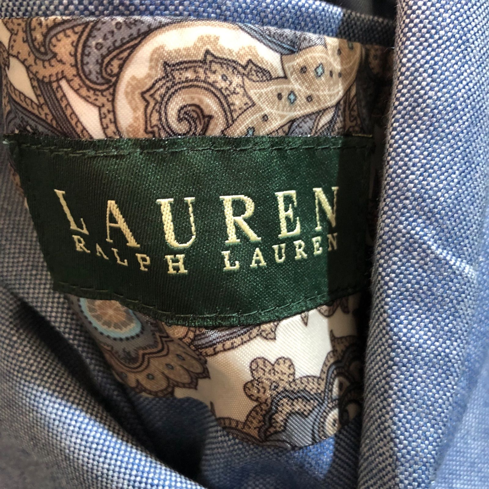 POLO Ralph LAUREN ジャケット 1743 LAULEN RALPH LAUREN テーラードジャケット ライトブルー XL 相当