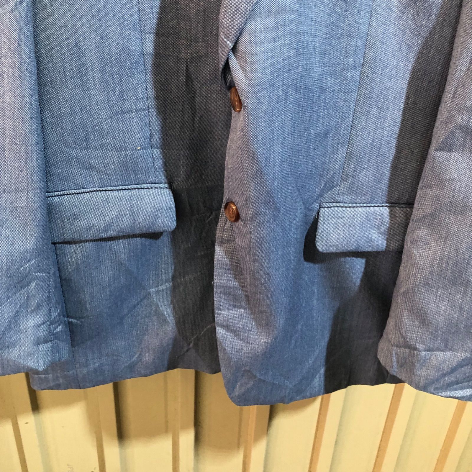 1743 LAULEN RALPH LAUREN テーラードジャケット ライトブルー XL 相当