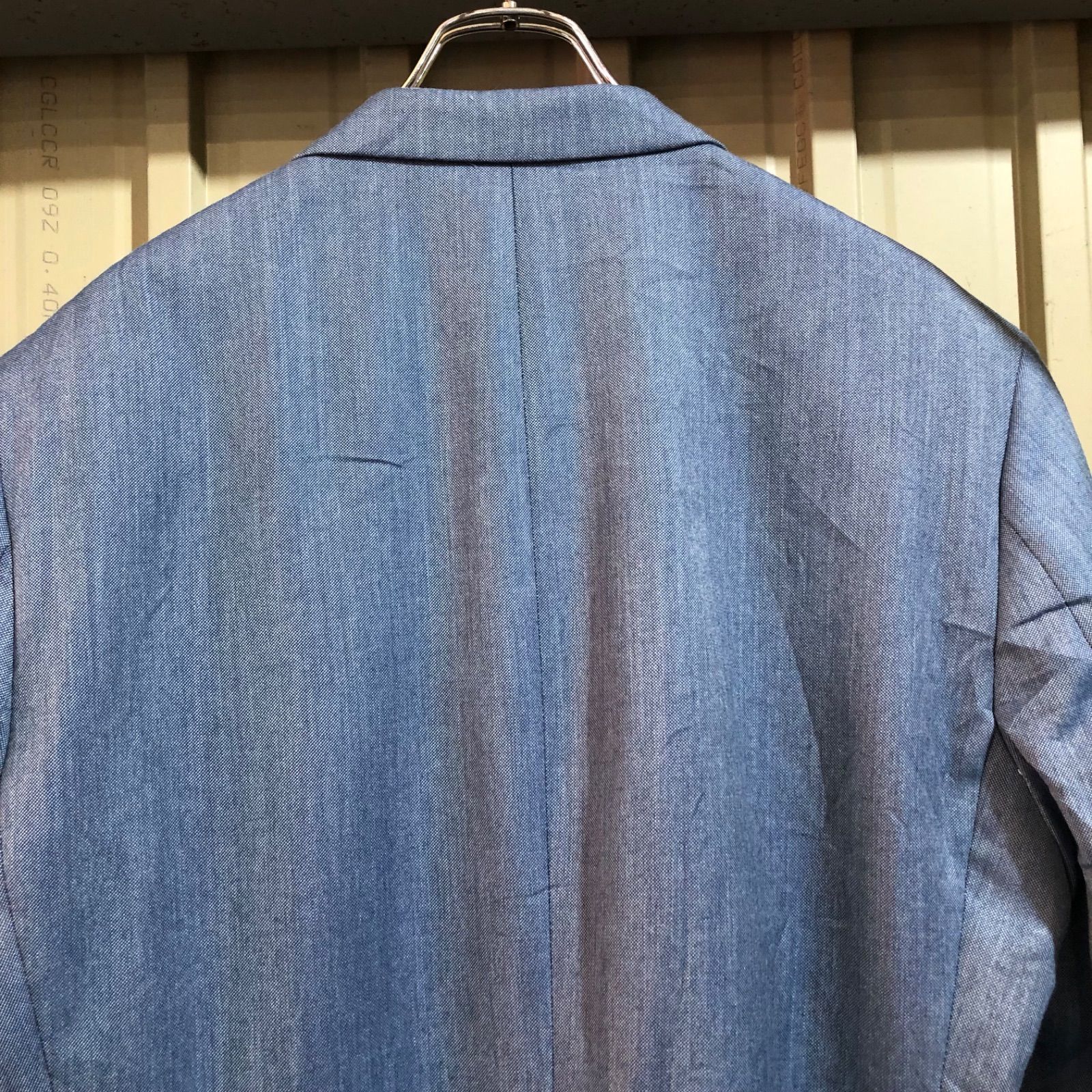 1743 LAULEN RALPH LAUREN テーラードジャケット ライトブルー XL 相当