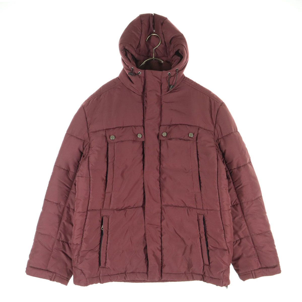 U.P. renoma ユーピーレノマ 長袖 中綿ジャケット L レッド系 