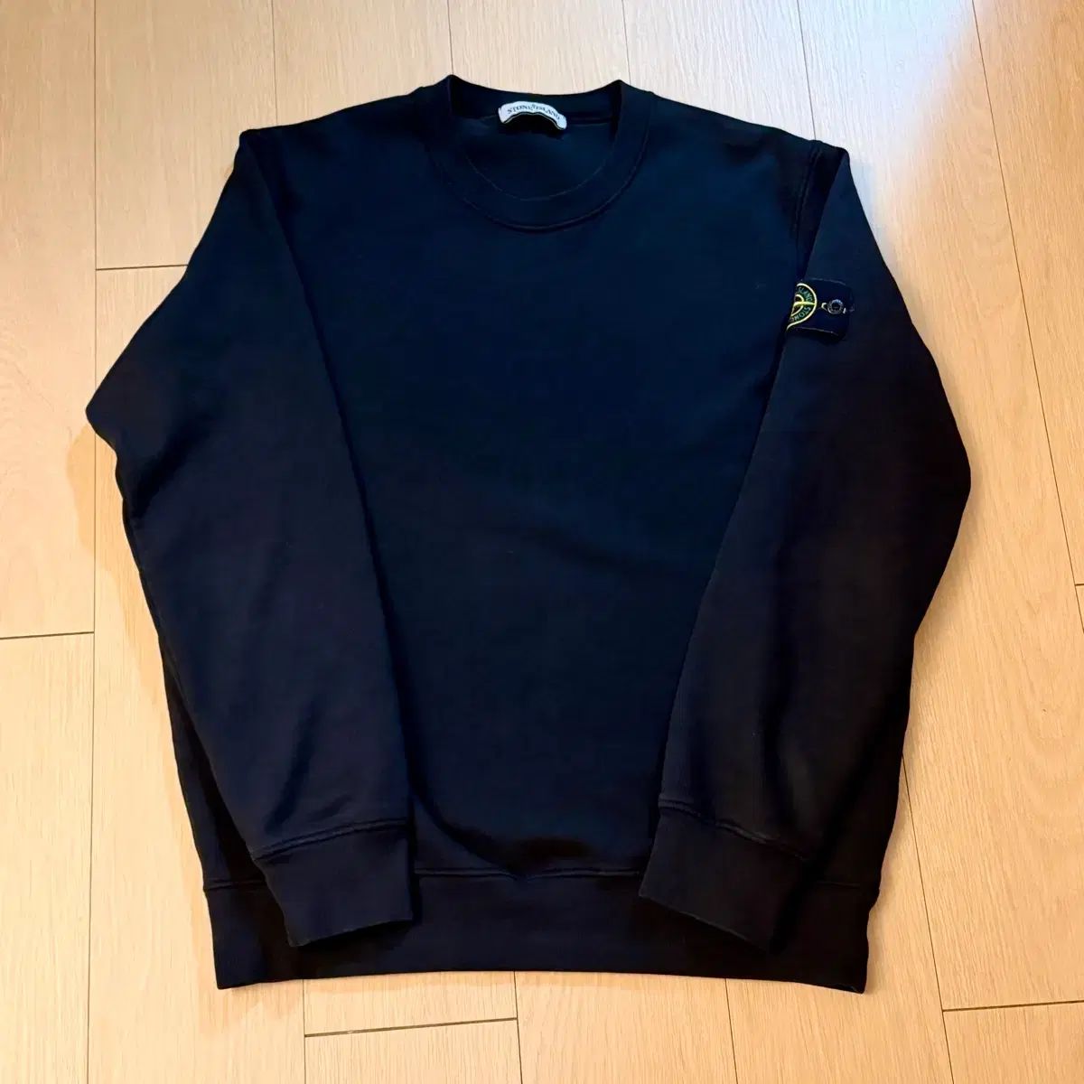 百貨店購入】 STONE ISLAND ストーンアイランド ネイビー スウェット 