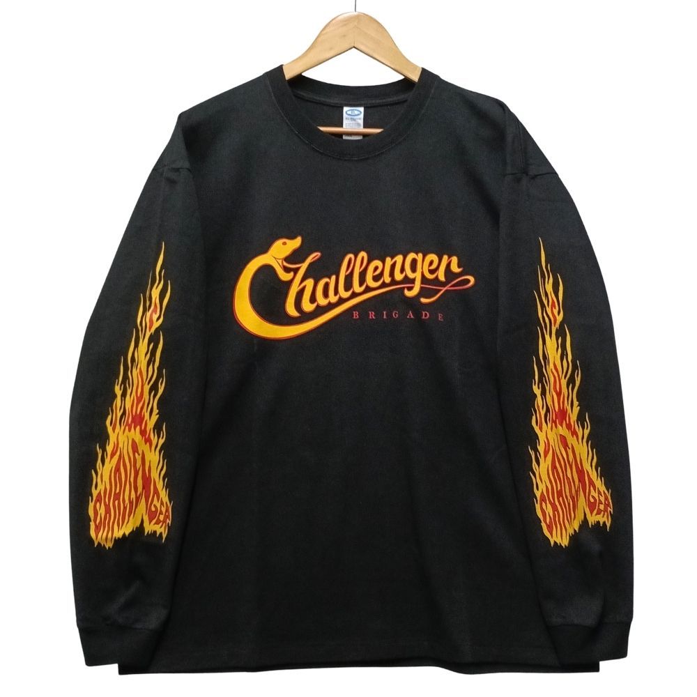 CHALLENGER チャレンジャー 品番CLG-TS025-029 L/S SNAKING LOGO TEE