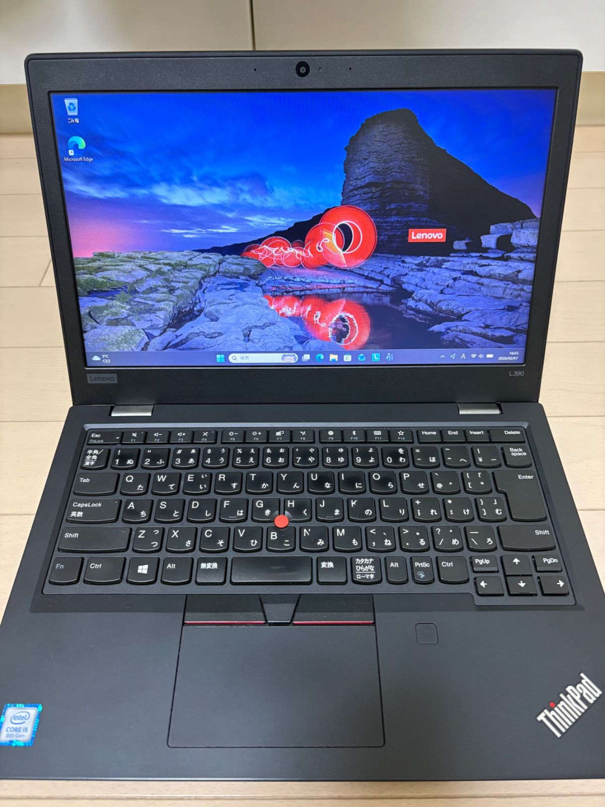 ほぼ美品/即配送】Lenovo ThinkPad L390 Windows11 SSD256GB メモリ8GB