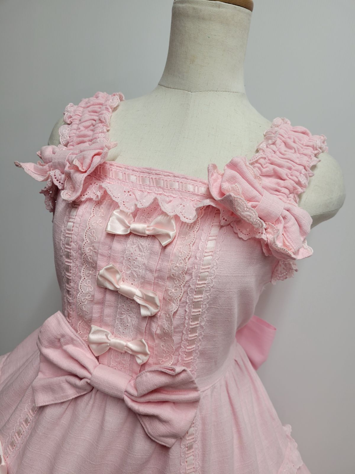 2008年☆旧タグ【Angelic Pretty】バニラン肩リボンジャンパースカート