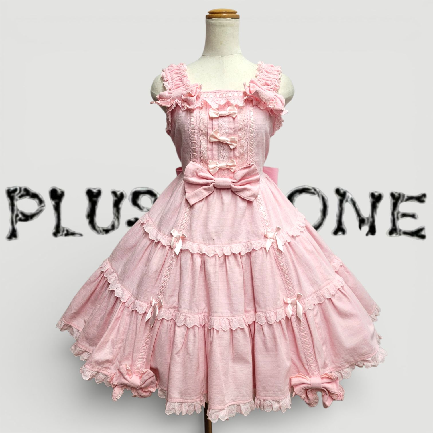 2008年☆旧タグ【Angelic Pretty】バニラン肩リボンジャンパースカート