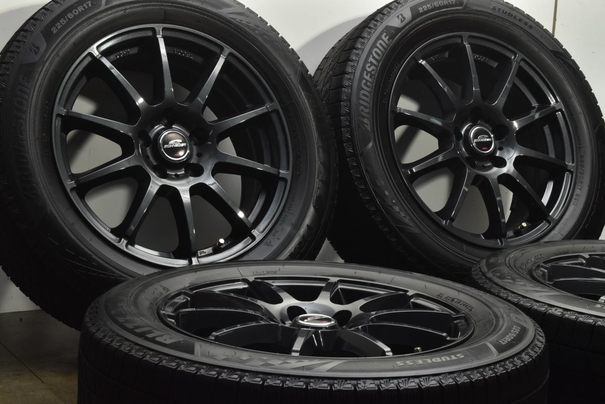 2023年製 VRX3付】シュナイダー 17in 7J+38 PCD114.3 ブリヂストン 