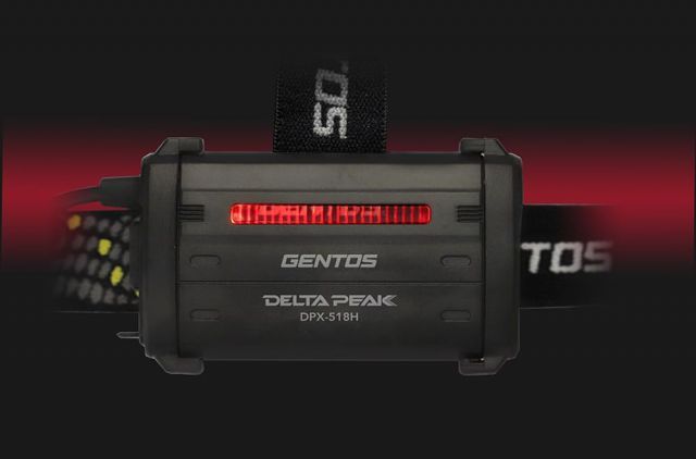  GENTOS ジェントス LED ヘッドライト USB充電式 明るさ670ルーメン 実用点灯4 5時間 後部認識灯 充電池または単3形電池3本 使用 デルタピーク DPX 518 H その他 ライト ランタン