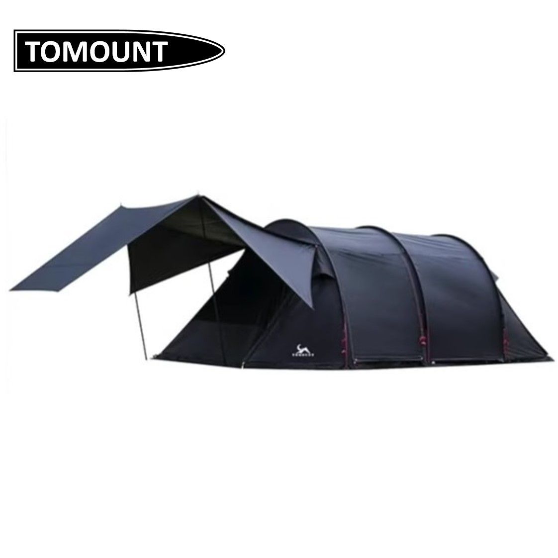 ◆TOMOUNT トモウント トンネル2ルームテント ブラック 2025 ver.