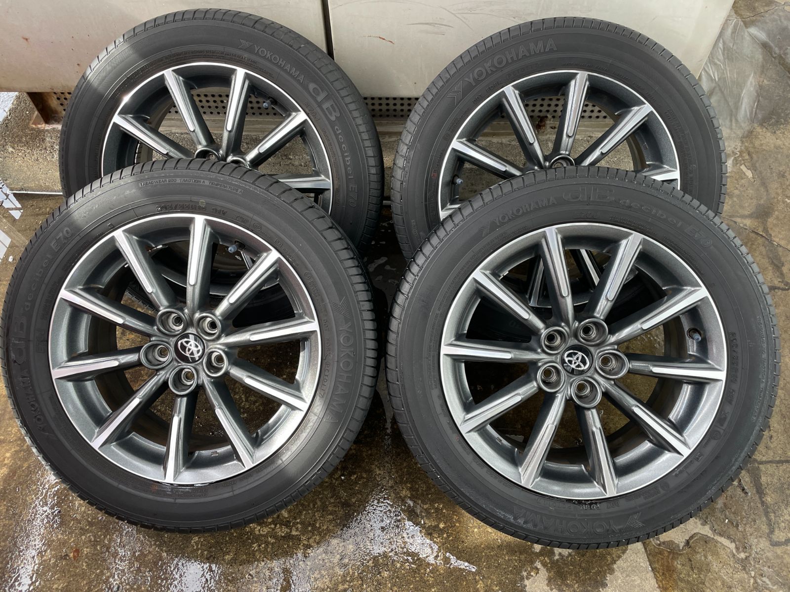 トヨタ 86 ZN6 純正 ENKEI 16インチ 6.5J 5H PCD100 +48・YOKOHAMA dB