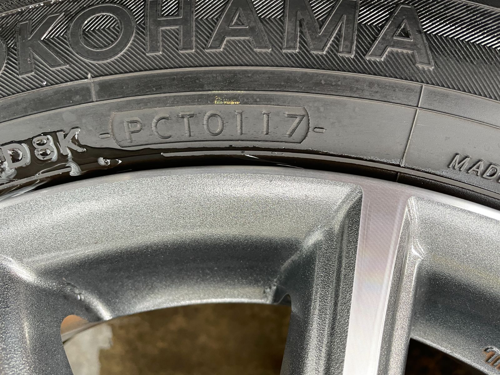 トヨタ 86 ZN6 純正 ENKEI 16インチ 6.5J 5H PCD100 +48・YOKOHAMA dB