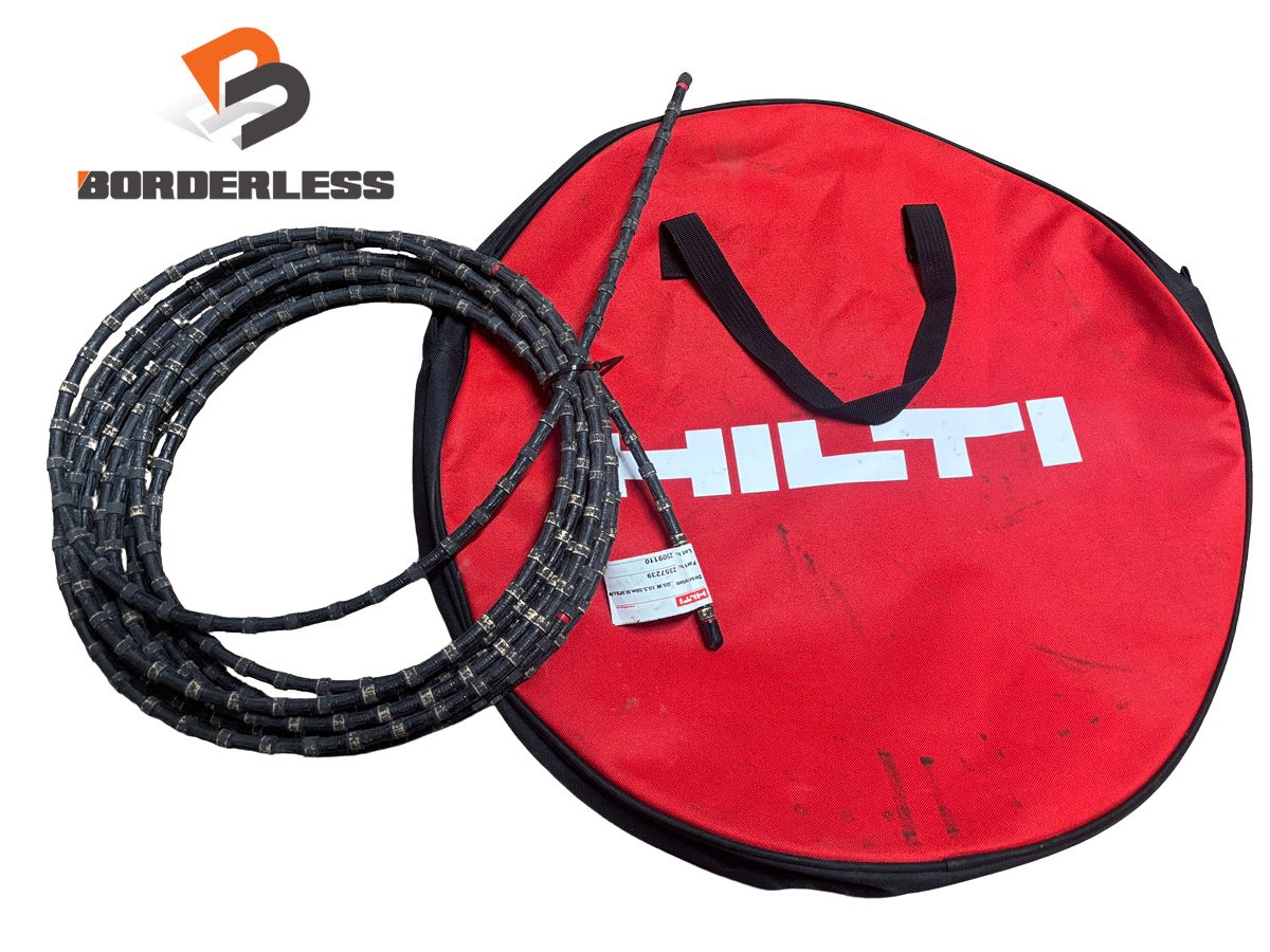 ☆未使用品☆ HILTI ヒルティ  焼結処理ダイヤモンドワイヤー 10m DS-W 10.5-50M SI SPX-L/M K123816 ☆未使用品☆ HILTI ヒルティ 焼結処理ダイヤモンドワイヤー 10m DS-W