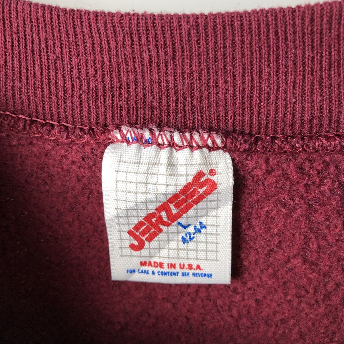 古着 80~90年代 ジャージーズ Jerzees カレッジ キャラクター