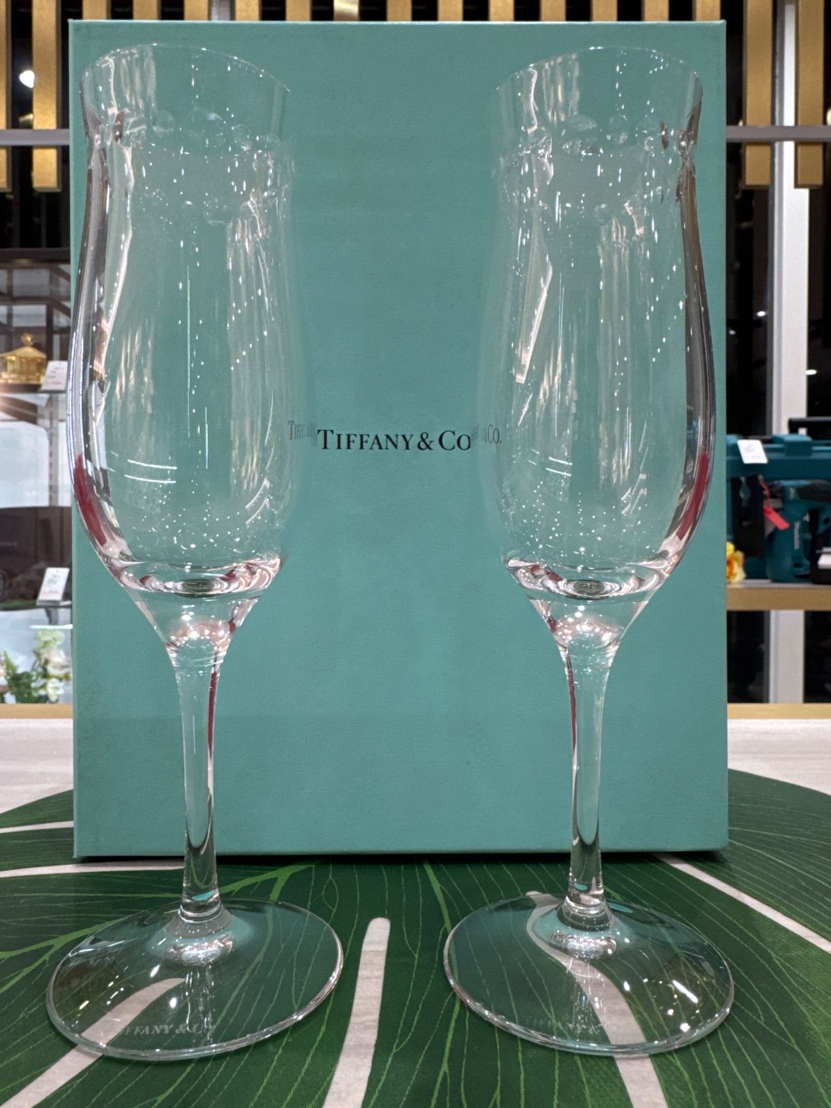 ティファニーのシャンパングラス