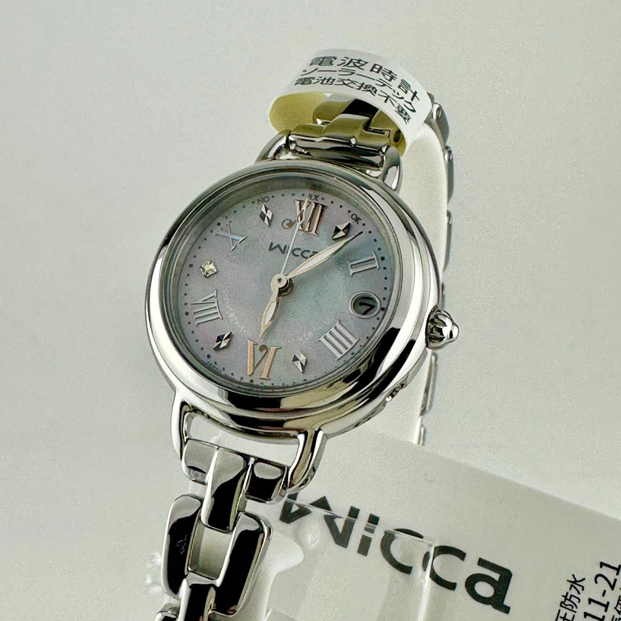 新品未使用☆シチズン CITIZEN 腕時計 wicca ウィッカ 替えバンド付 