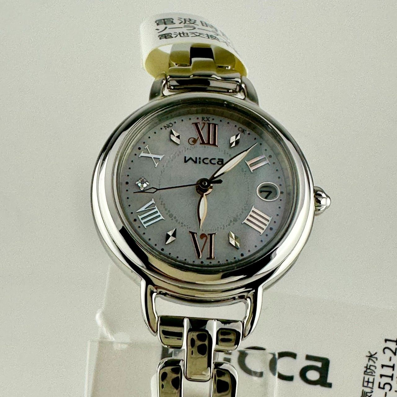 新品未使用☆シチズン CITIZEN 腕時計 wicca ウィッカ 替えバンド付 