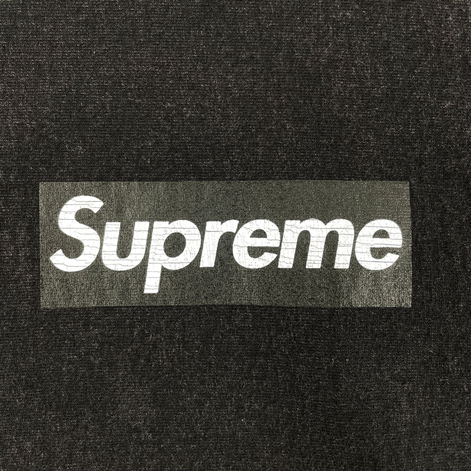 SUPREME シュプリーム 25/SS WASHED BOX LOGO CREWNECK ウォッシュド 
