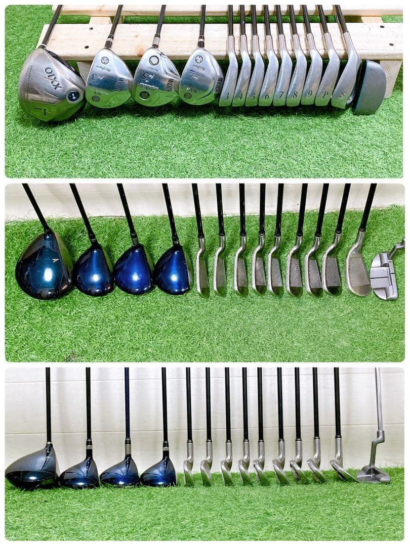 H5 ゼクシオ 初心者オススメ ゴルフクラブ メンズセット 右利き 14本