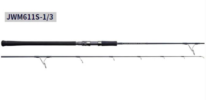 天龍 ジグザム ワイルドマーク ジギングロッド JWM 611 S 1 3 全長 186㎝ 継数１本 ワンピース ルアー 100～220 g ライン MAX PE 3号 自重 168 スピニングモデル